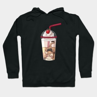 Adorable Cat Milkshake Hoodie